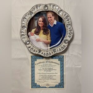 Bradford Exchange Collector Plate Her Royal Highness Princess of Cambridge